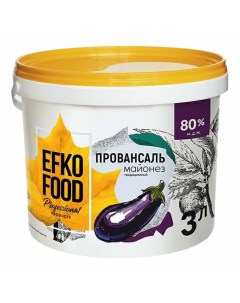 Майонез Провансаль 78 3 л Efko food