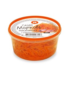 Салат морковь пикантная 350 г Дикси