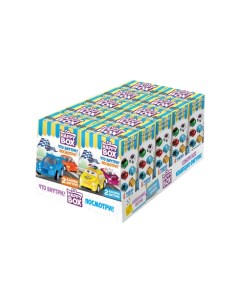 Фигурка и Карамель Мини машины 18 гр Упаковка 10 шт Happy box