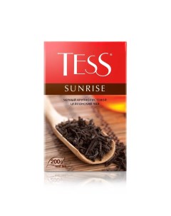 Чай чёрный Sunrise листовой 200 г Tess