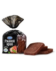 Хлеб черный Ржаной край BIO 300 г Коломенский