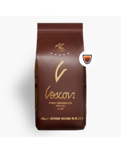 Кофе в зёрнах Grani D Oro Five Stars 1 кг Vescovi