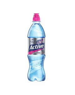 Вода питьевая Active со вкусом малины негазированная 0 5 л Aqua minerale