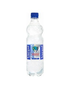 Вода артезианская газированная питьевая 600 мл Vorgol