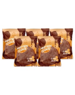 Печенье Chocolate Protein Cookie 5 50 г 5 шт медовый мусс Fit kit