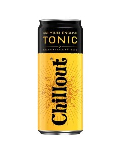 Газированный напиток Premium English Tonic 0 33 л Chillout