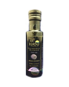 Масло оливковое Extra virgin со вкусом чабреца 250 мл Kurtes