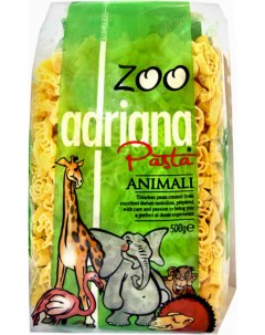 Макаронные изделия зверюшки 500 г Adriana pasta