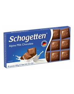Шоколад молочный 100 г Schogetten