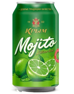 Газированный напиток Мохито жестяная банка 0 33 л Крым