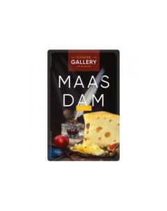 Сыр полутвердый Маасдам 45 125 г Cheese gallery
