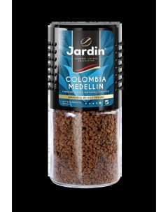 Кофе растворимый Colombia Medellin сублимированный тёмная обжарка 95 г Jardin