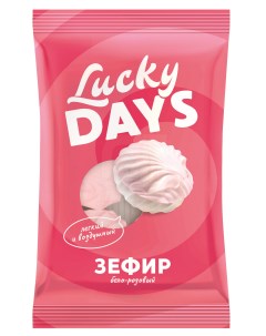Зефир бело розовый 275 г Lucky days