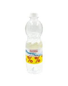 Вода питьевая негазированная 0 5 л Верная цена