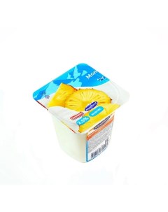 Йогуртный продукт ананас апельсин 2 5 бзмж 95 г Alpenland