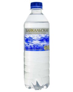 Вода питьевая Байкальская газированная 0 5 л Байкальская легенда