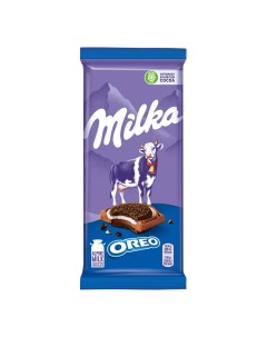 Шоколад молочный с печеньем Орео и ванильной начинкой 92 г Milka