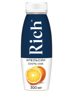 Сок Rich изысканный апельсин 0 3 л Reach