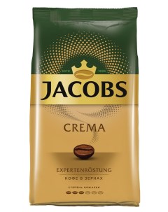 Кофе в зернах Crema 1 кг Jacobs