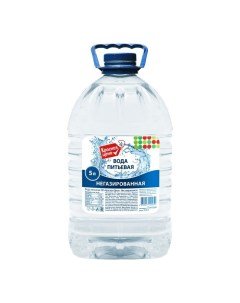 Вода питьевая негазированная 5 л Красная цена