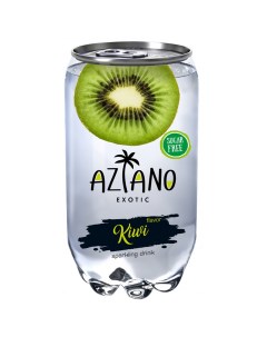 Напиток Kiwi газированный без сахара 350 мл Aziano