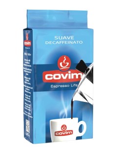 Кофе молотый Suave Decaffeinated 250 г Covim