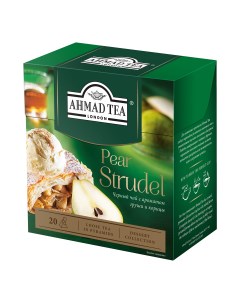 Чай черный Pear Strudel Грушевый Штрудель с ароматом груши и корицы 1 8 г х 20шт Ahmad tea