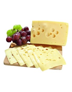 Сыр полутвердый Маасдам 45 200 г Лента premium