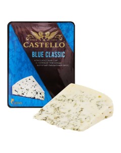 Сыр полутвердый Blue Classic 50 с голубой плесенью БЗМЖ 100 г Castello