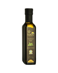 Масло оливковое Extra Virgin Delicatessen со вкусом шалфея 250 мл Kurtes