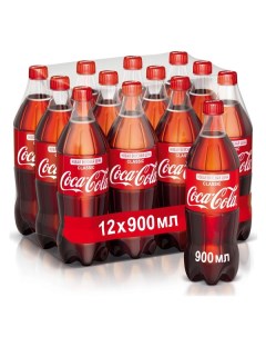 Напиток сильногазированный 0 9л 12 Coca-cola