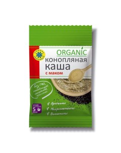 Каша Конопляная с маком 30 г Компас здоровья