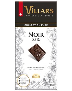 Шоколад Горький 85 100г Villars