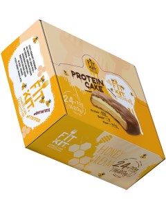 Печенье Protein Cake 24 70 г 24 шт медовый крем Fit kit