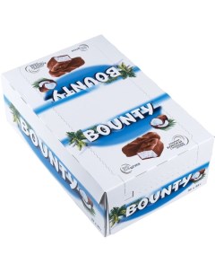 Шоколадный батончик Молочный шоколад Кокос Шоубокс 55гр 32шт Bounty