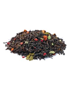 Чай чёрный ароматизированный Клубника Малина 500 гр Gutenberg
