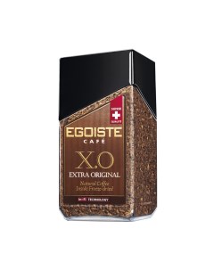 Кофе X O сублимированный молотый в растворимом 100г Egoiste