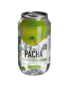 Газированный напиток Яблоко 330 мл Pacha drink