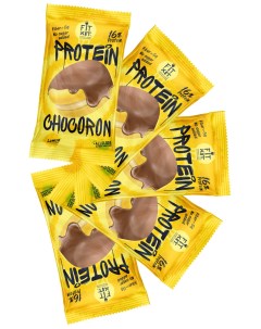 Протеновый батончик Protein Chocoron 5шт по 30г Лимон Fit kit