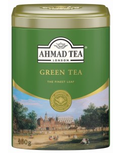 Чай зеленый в подарочной металлической банке 100 г Ahmad tea
