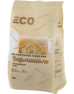 Макаронные изделия Вермишель безглютеновые из амарантовой муки 250 г Лента eco