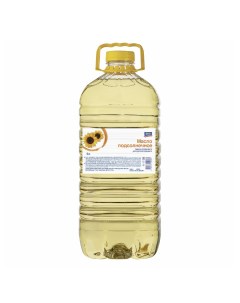Подсолнечное масло рафинированное 5 л Aro