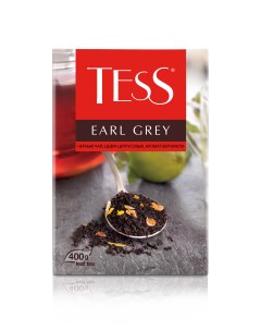 Чай чёрный Earl Grey листовой 400 г Tess