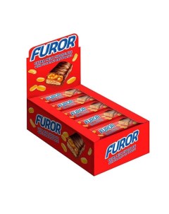 Шоколадный батончик Furor 21 штука по 35 г Kdv
