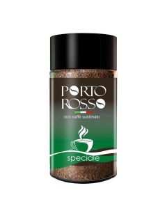 Кофе растворимый сублимированный Speciale банка 90 г Porto rosso