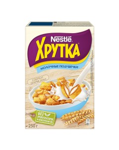 Сухой завтрак подушечки Хрутка мультизлаковые с молочной начинкой 250 г Nestle