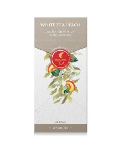 Чай Белый персик премиум 25 пакетиков Julius meinl