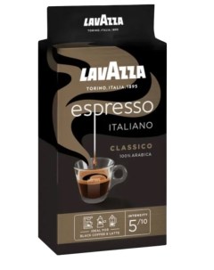 Кофе молотый caffe espresso 250 г Lavazza