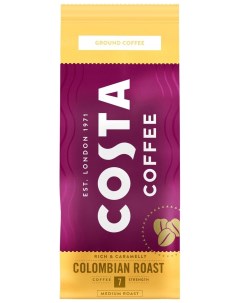 Кофе молотый Сolombian roast 200г Costa