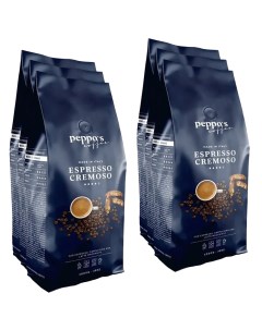 Кофе в зернах Espresso Cremoso 6 кг Peppo's